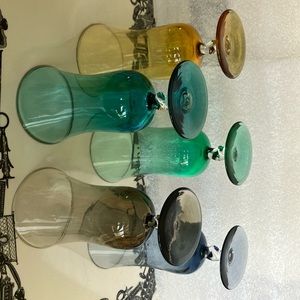 Champagne Glasses Handblown